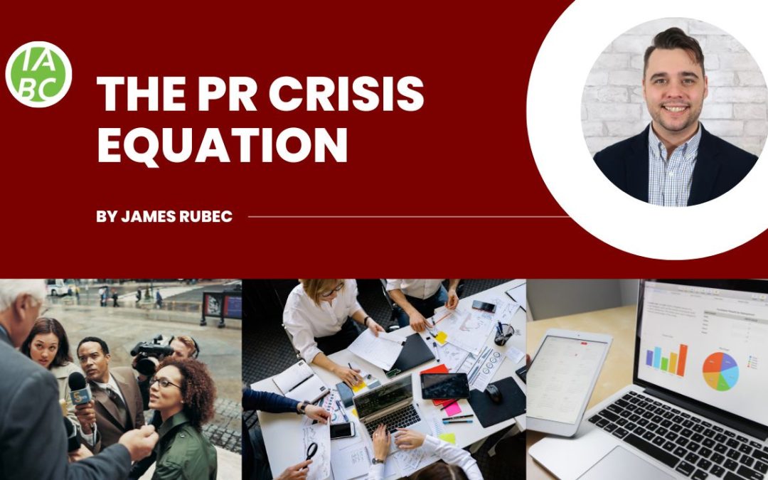 The PR Crisis Equation: Lost Trust (Over Time) + Number of Folks Who Lost It